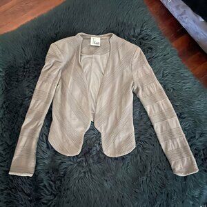 Amazing VINTAGE TEE Crop Light Brown Jacket XS